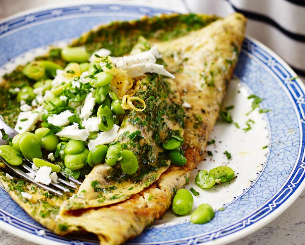 STRING ROLLS OMELETTE